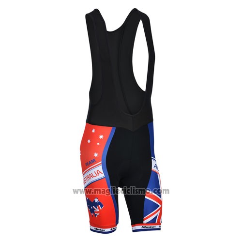 2014 Abbigliamento Ciclismo Monton Campione Australia Manica Corta e Salopette